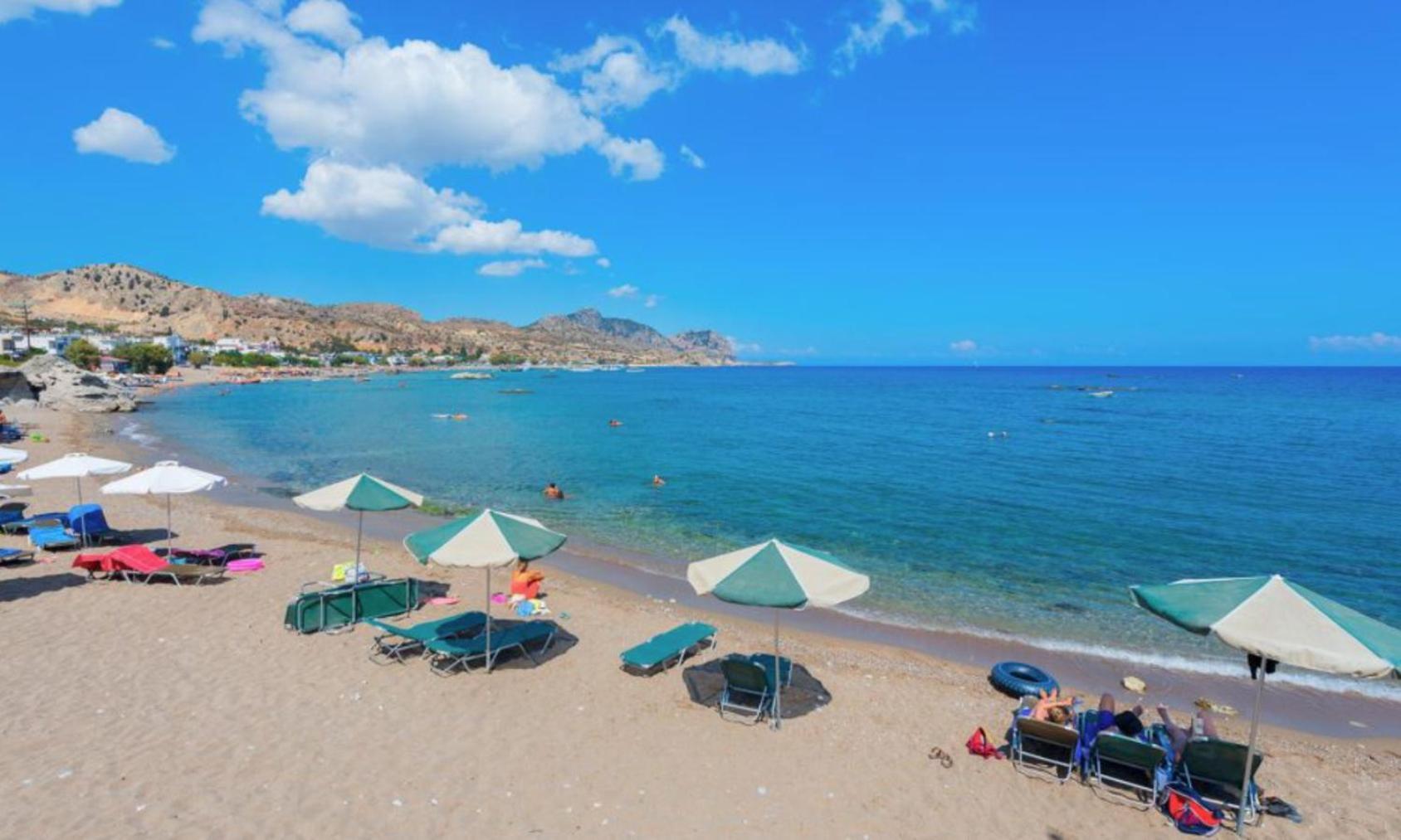 Thalassia Avra Stegna Beach Archangelos  Bagian luar foto